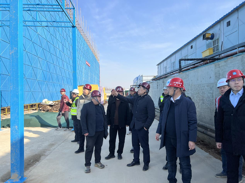 集團公司黨委書記、董事長汪洋深入一線開展項目調(diào)研和安全生產(chǎn)檢查