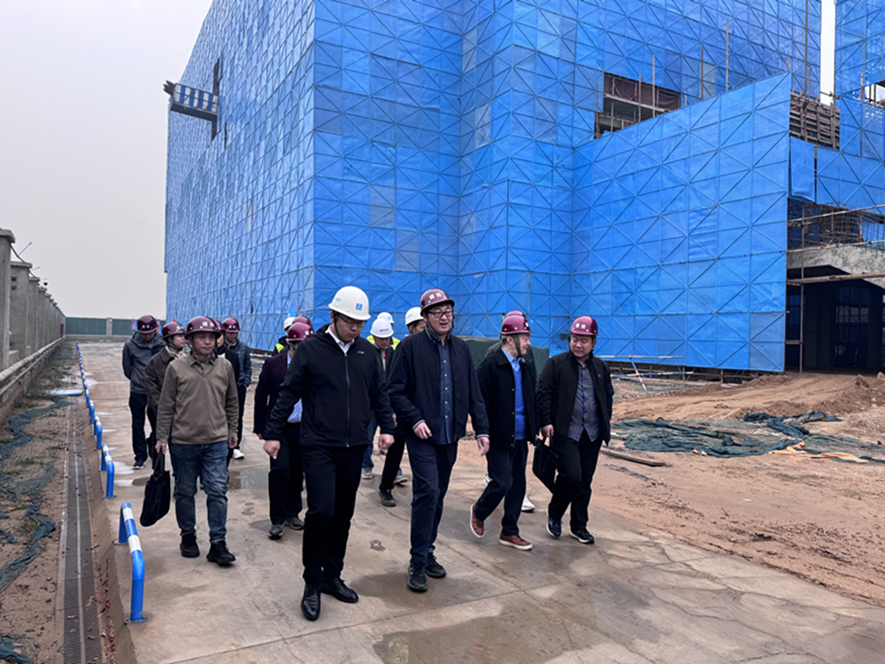 鄭州市建設(shè)投資集團(tuán)有限公司黨委委員、紀(jì)委書記張煉帶隊(duì)調(diào)研六十七高項(xiàng)目建設(shè)